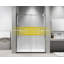 Porte de douche coulissante simple sans cadre l 46,8 po x h 76 po Massa-49957152