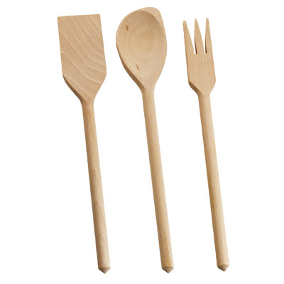 Excelsa REAL WOOD 3 Utensil Set