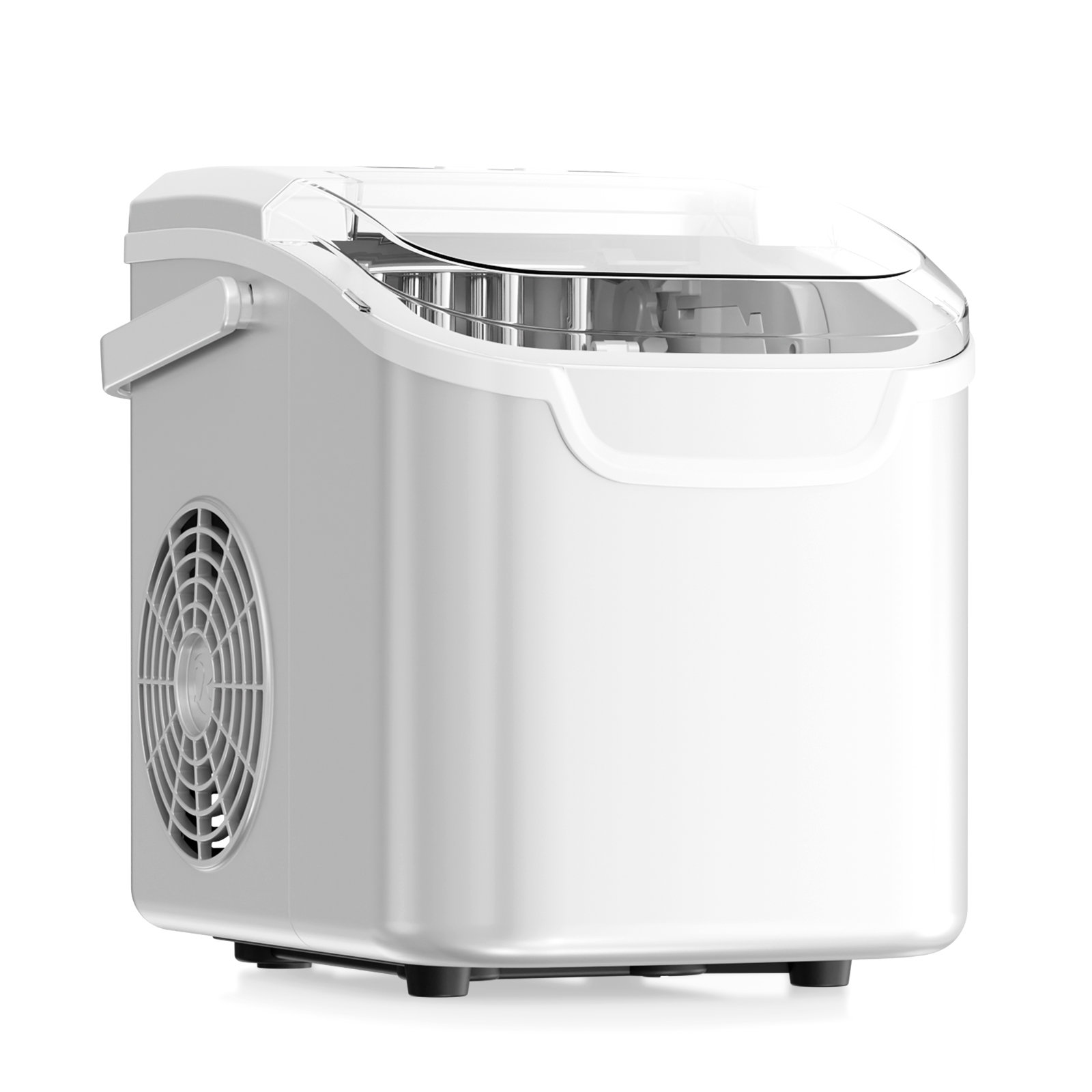 Portable Energy-saving Ice Maker, 8 Ice Cubes In 6 Mins, Weighing 26 Pounds Per Day, Available In Dual Specifications, Essential For Camping, Travel, | Fridge.com