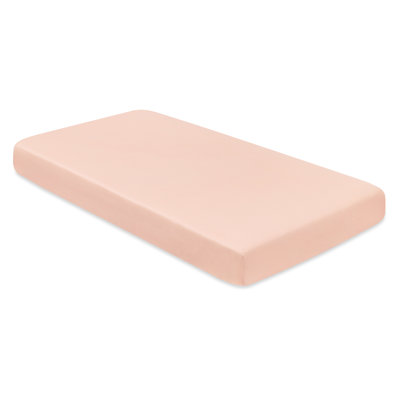 Drap pour lit de bébé en coton brossé certifié biologique GOTS