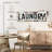 " Rusty Laundry Sign Canvas Print "-2028897308
