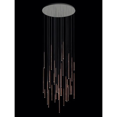 Lodes A-Tube Nano Suspension Lamp Black Cable Low-V