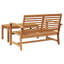 Garden Bench and Table Set
