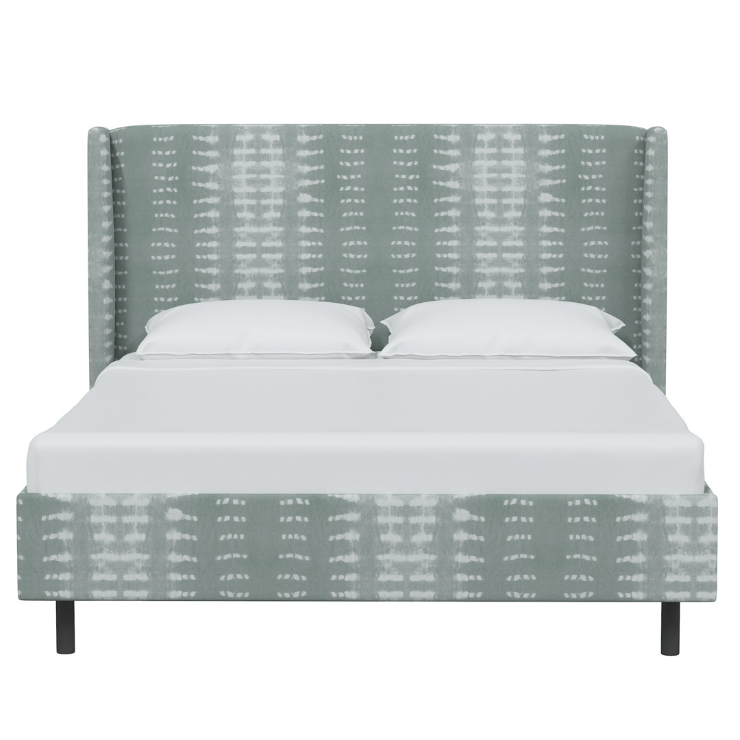Upholstered Low Profile Platform Bed Dakota Fields 