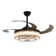 Hamite Colourful remote control ceiling fan with Bluetooth and speaker music