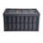 Collapsible Storage Bins with Lids, 65L 3 Packs, Folding Plastic Stackable Utility Crates