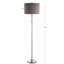 Lampe sur pied 59,5 po Larabee