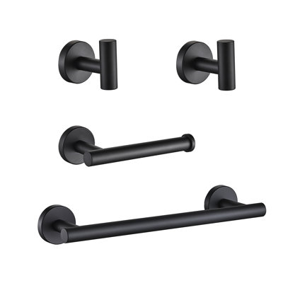 4 - Piece Bathroom Hardware Set