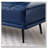 55"Inch Width Modern End of Bed Bench,Faux Leather Upholstered With side table-1535893150