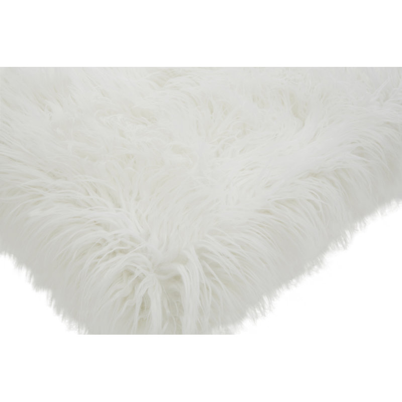 Sabrina Faux Fur Upholstered Bench