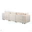 Canapé modulaire modulaire, ensemble de canapés modulaires 3 pièces, fauteuil sans accoudoirs / deux fauteuils d'angle
