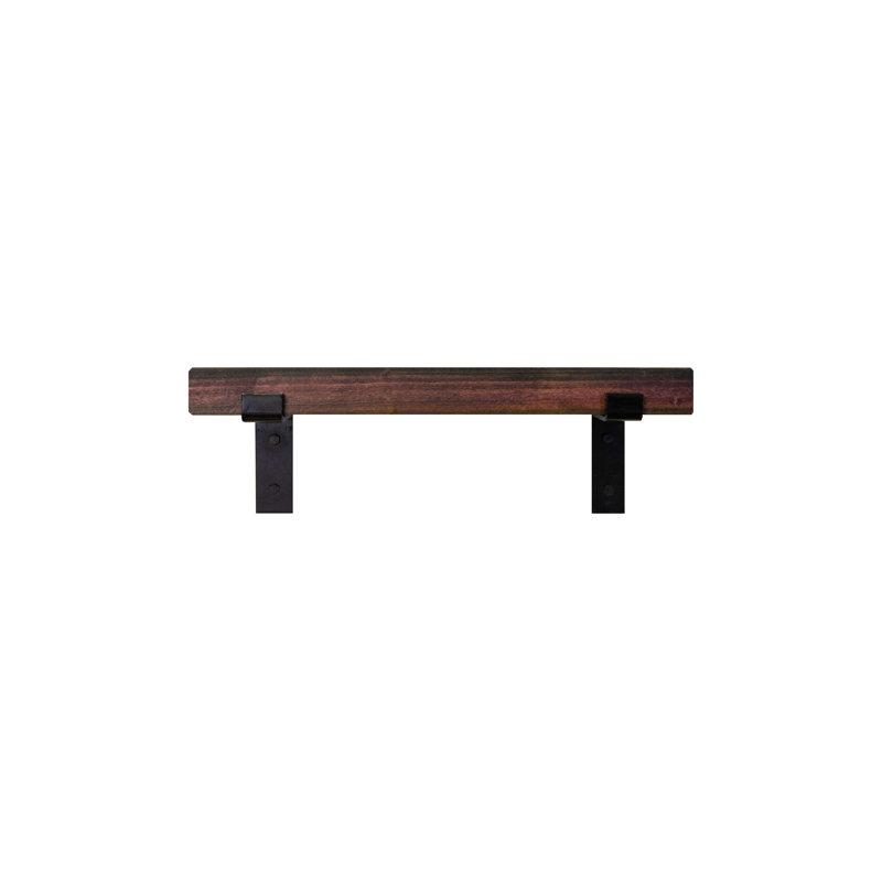 Rayne Record Display Shelves, Black Cherry, 17x3x2