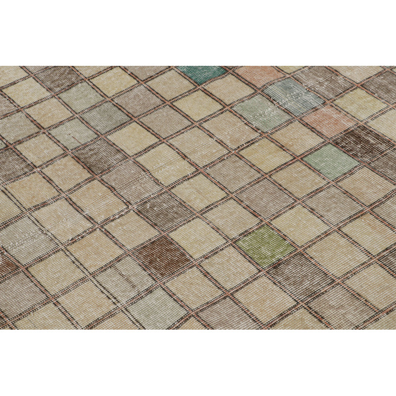 One-of-a-Kind 4'3"x7'6" Hand Knotted Area Rug