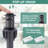 Widespread Bathroom Faucet 2-handle Bathroom Sink Faucet with Drain Assembly-91951166