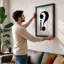 Questions And Drinks Typography - Print-909244860-909244861