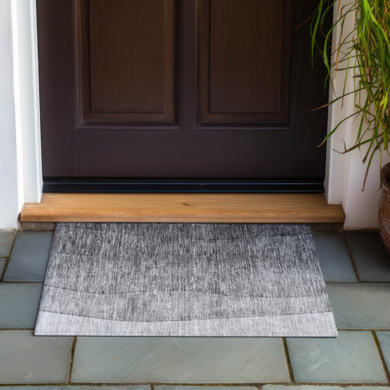 Tapis intérieur / extérieur Risley avec envers antidérapant, Rectangle 1'8" x 2'6"