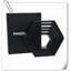 Chakera 5 Piece Hexagon Wood Bracket Shelf-388007171