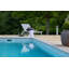 Fedele 196cm Long Reclining Single Sun Lounger-1727962581