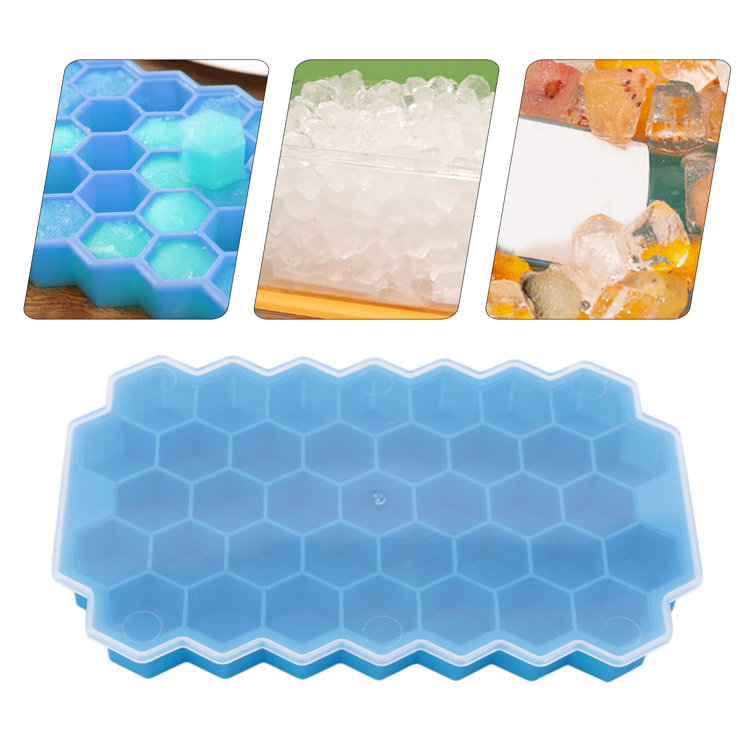 Prep & Savour Brealynn Stackable Ice Cube Tray with Lids