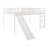 Loft Bed With Slide, Multifunctional Design