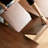 Walnut Colour Solid Oak Round Corner Diagonal Leg Telescopic Table 1.2-1.6M, For 6-8 People To Meet Dining Table Wood (Walnut Colour)