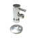 Freestanding Pedestal Sink Supply Kit with P-Trap and Cross Handles
