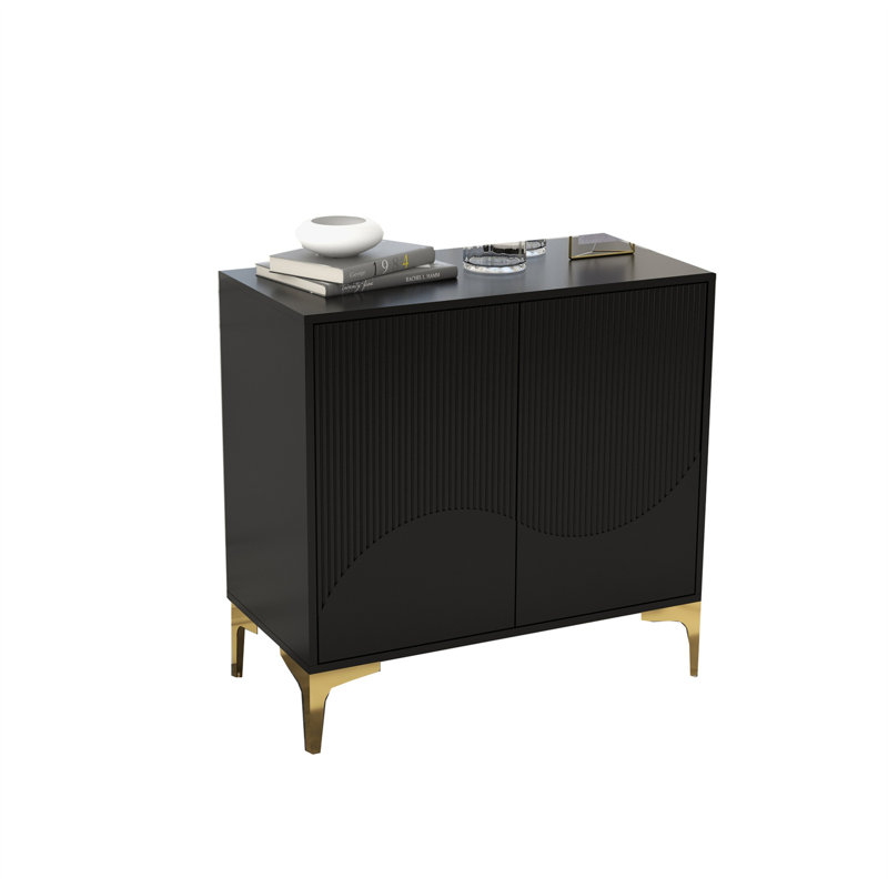Devaj Accent Cabinet, Black