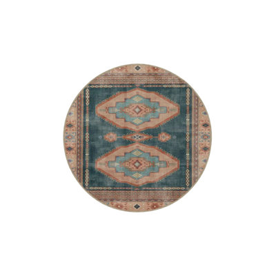 Tapis cubique brun intérieur / extérieur Cubic