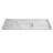 60'' Quartz Single Bathroom Countertop with Sink – For Vanity Replacement, No Cabinet