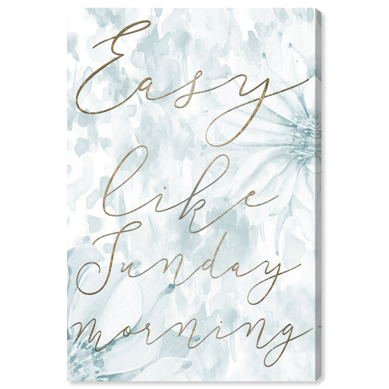 Typographie et citations faciles comme citations et dictons de famille - reproduction d'art, H 24 po x l 16 po x P 1,5 po