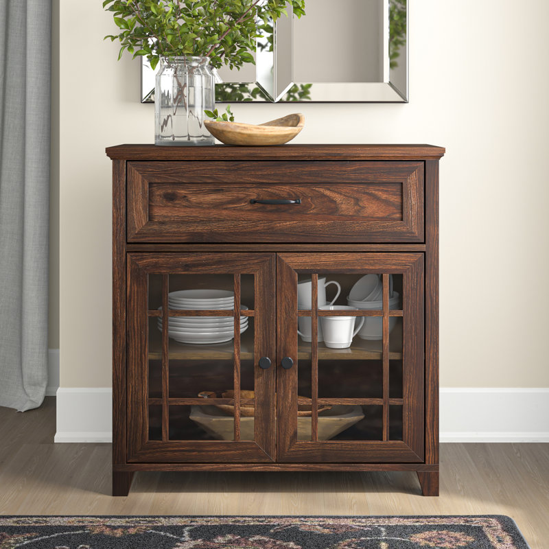 Halethorpe Accent Cabinet, Dark Walnut