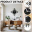 Metal Wall Clock