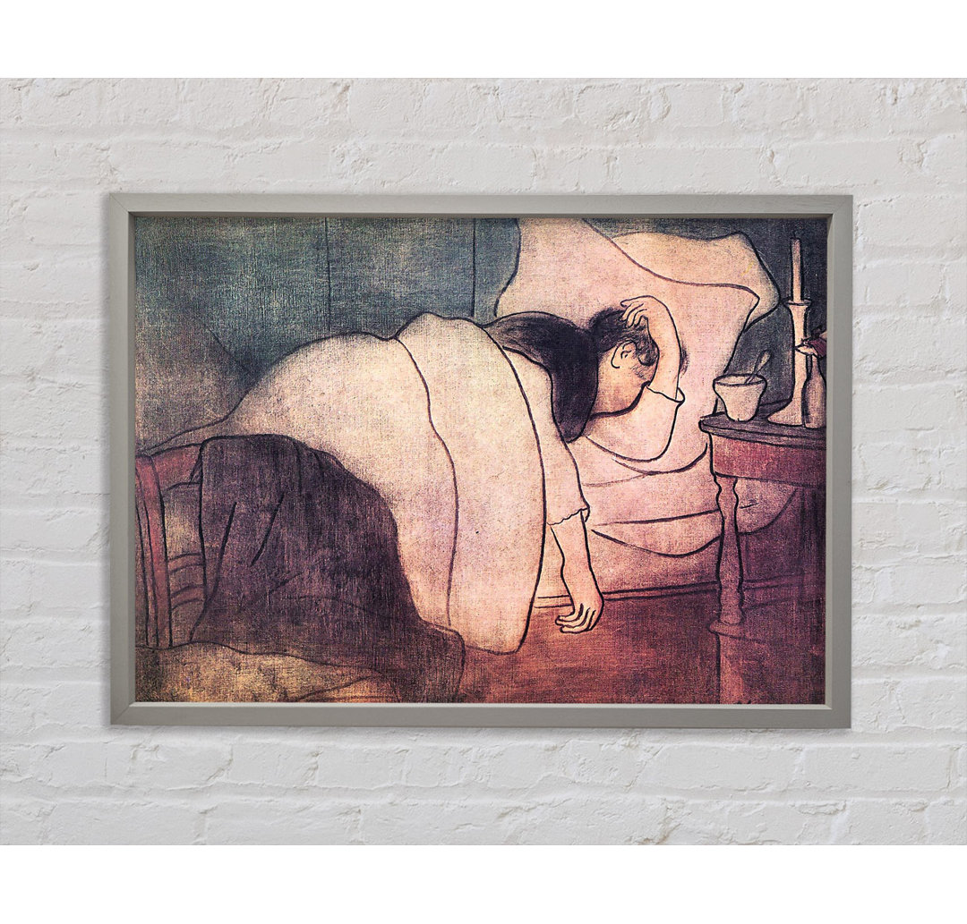 Rippl-Ronai Lady In Bed von Joseph - Einzelbildrahmen Kunstdrucke auf Leinwand