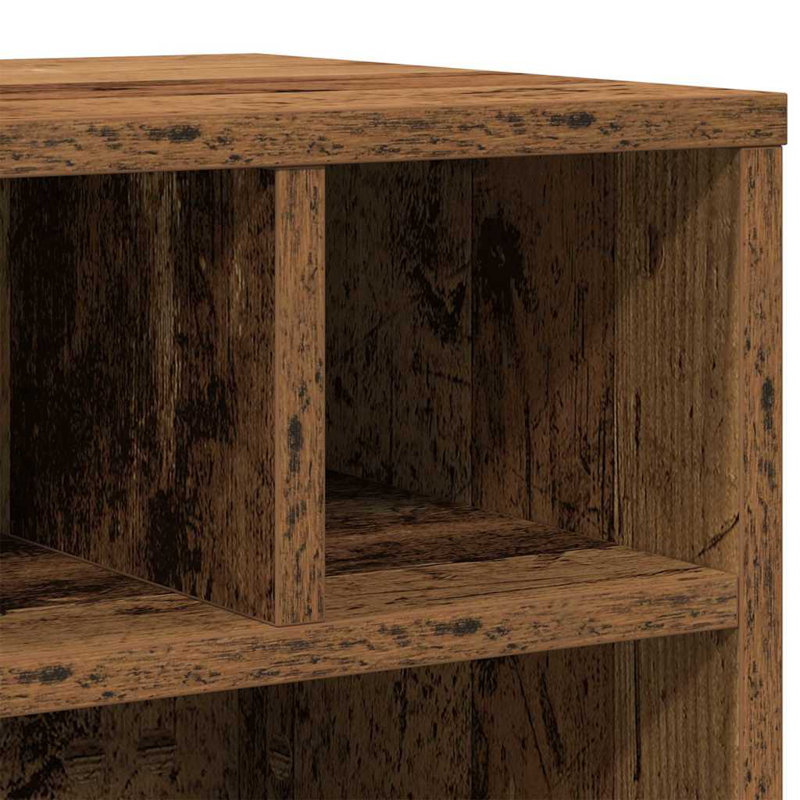 Printer Stand, 33.5cm H x 41cm W x 32cm D, Old Wood