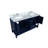 Amyra Hoefer 60" Double Bathroom Vanity Set-1147335530
