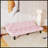 66" Pink Velvet Sofa Bed