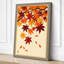 Falling Autumn Leaves Japandi - Wrapped Canvas-1530905907-1530905913