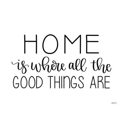 «Where the Good Things Are», reproduction sur toile tendue