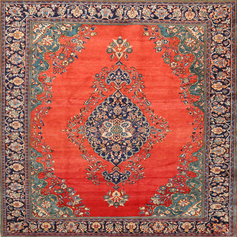 Oriental Indoor Rug, Square 6'