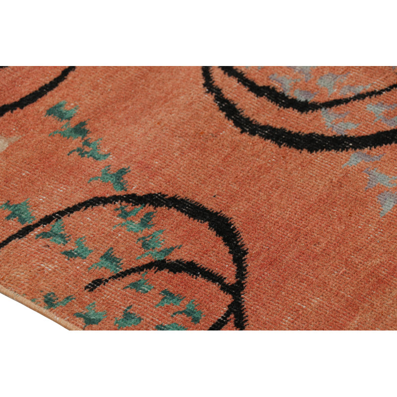 One-of-a-Kind 3'8”x6'11” Hand Knotted Area Rug