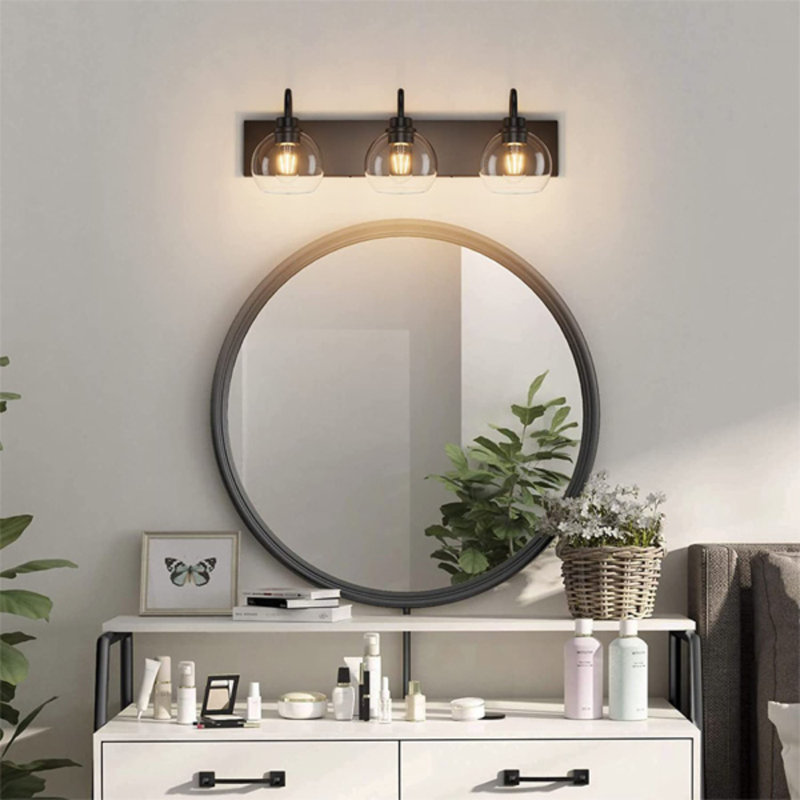 Round Rustic Wall Light