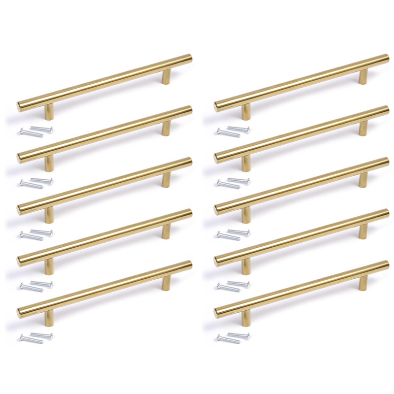 Maone 16 cm Centre Bar Handle, Brushed Gold, 224mm