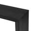 Console de style campagne moderne de 60 pouces avec tiroirs dissimulés, conception à bord en cascade pour entrée et couloir (noir)-984773828