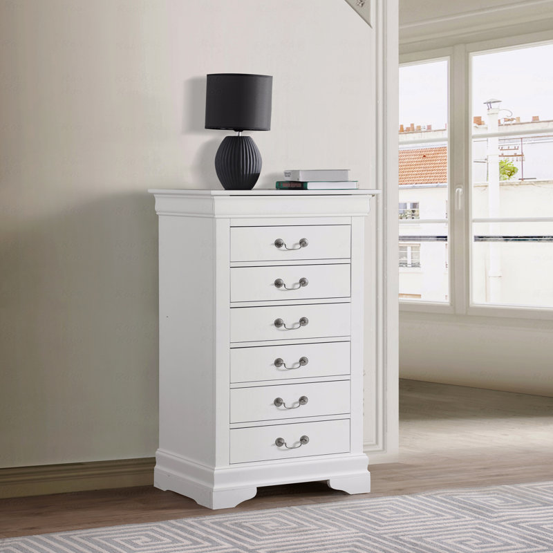Commode pour la lingerie, Blanc