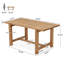 Solid Wood Dining Table