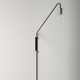 Vigo Single Light Steel Dimmable Plug-in Swing Arm Sconce