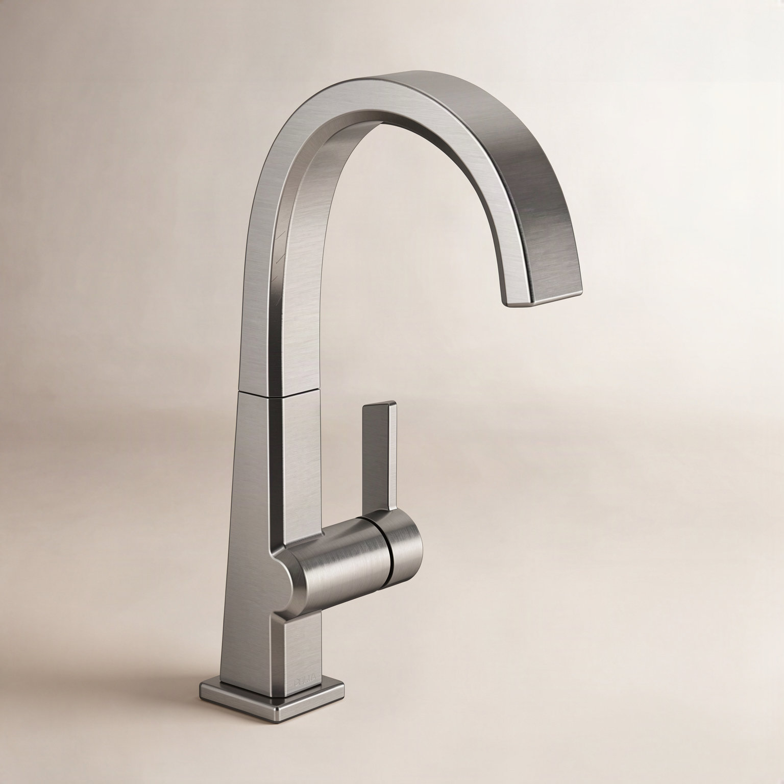 Pivotal Bar Faucet, Black Stainless