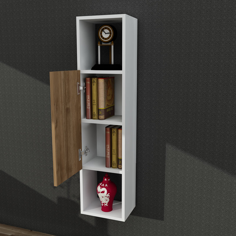 Jodette 120cm H x 29.5cm W Standard Bookcase