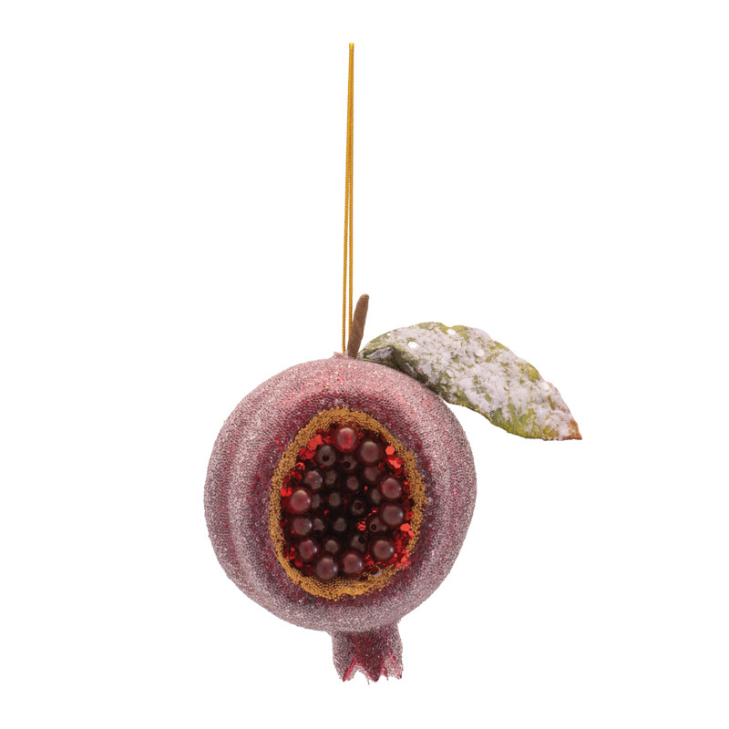Ornement en forme de grenade ornée de bijoux (ensemble de 12)