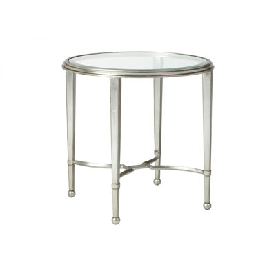 Metal Designs Sangiovese Round End Table